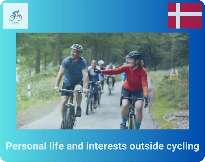 Personal life and interests outside cycling