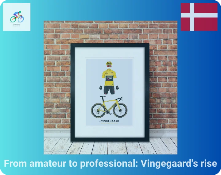 From amateur to professional: Vingegaard's rise